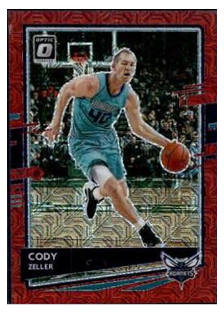 2020-21 Donruss Optic Base Set Cody Zeller Choice Red #26 card