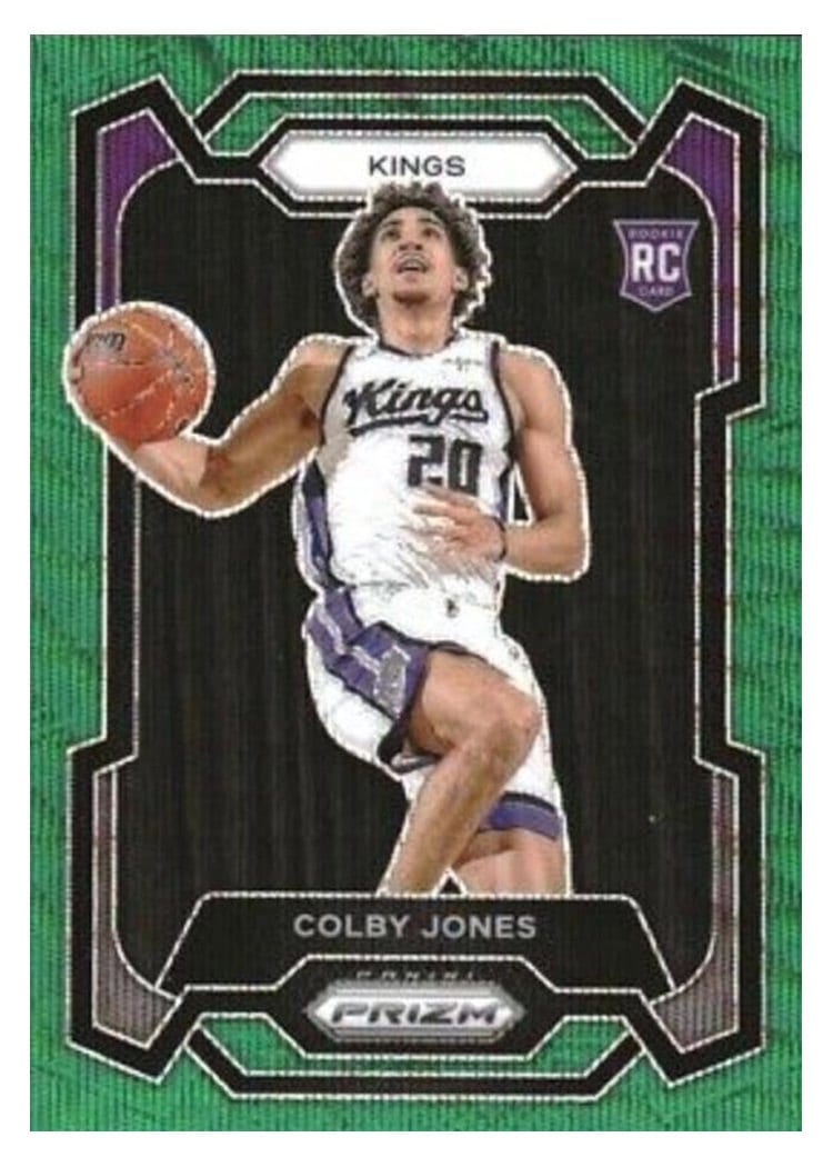 2023-24 Panini Prizm Base Set Colby Jones #160 card