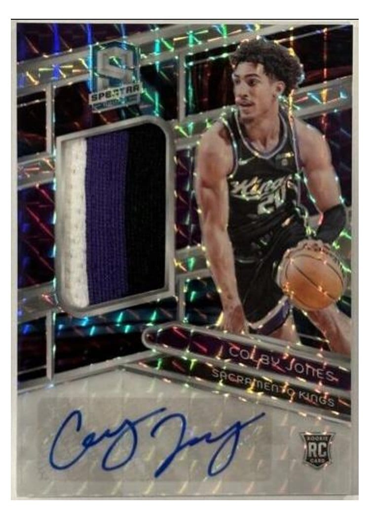 2023-24 Panini Spectra Base Set Colby Jones #211 card