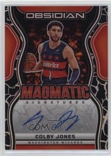 2024-25 Panini Obsidian Magmatic Signatures Colby Jones #MS-CJS card