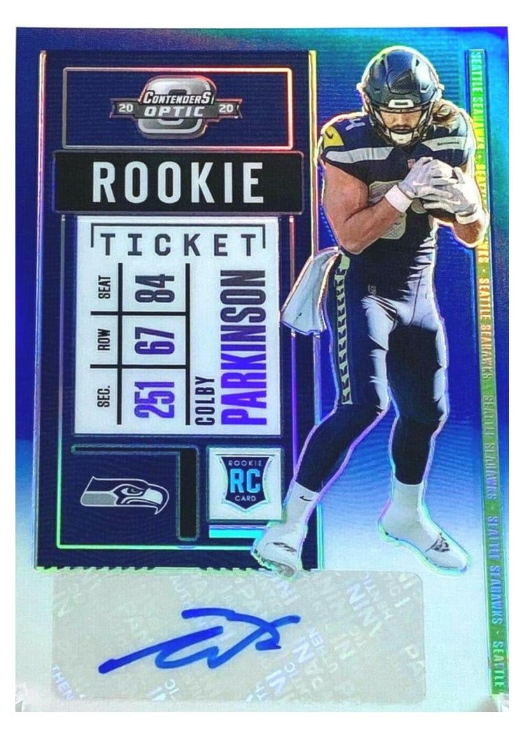 2020 Panini Contenders Optic Base Set Colby Parkinson #183 card