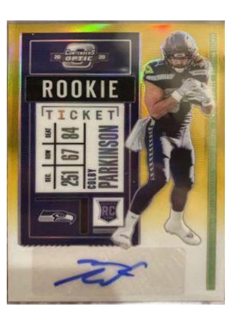 2020 Panini Contenders Optic Base Set Colby Parkinson #183 card