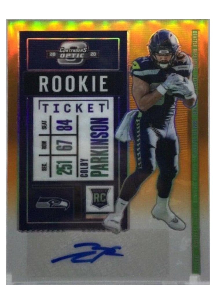 2020 Panini Contenders Optic Base Set Colby Parkinson #183 card