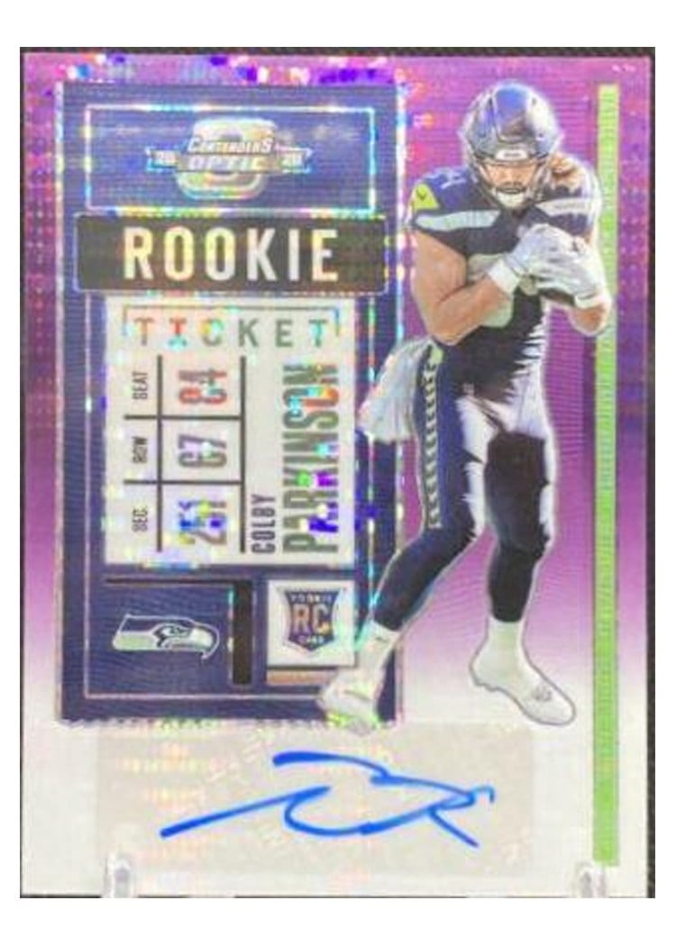 2020 Panini Contenders Optic Base Set Colby Parkinson #183 card