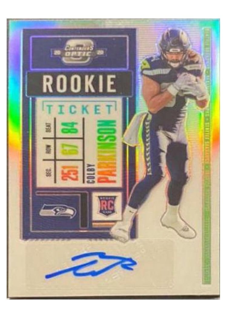 2020 Panini Contenders Optic Base Set Colby Parkinson #183 card