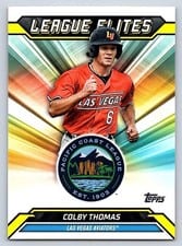 2025 Topps Pro Debut League Elites Colby Thomas #LE-10 card