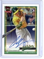 2026 Topps 1991 Topps Autographs Colby Thomas #91A-COL