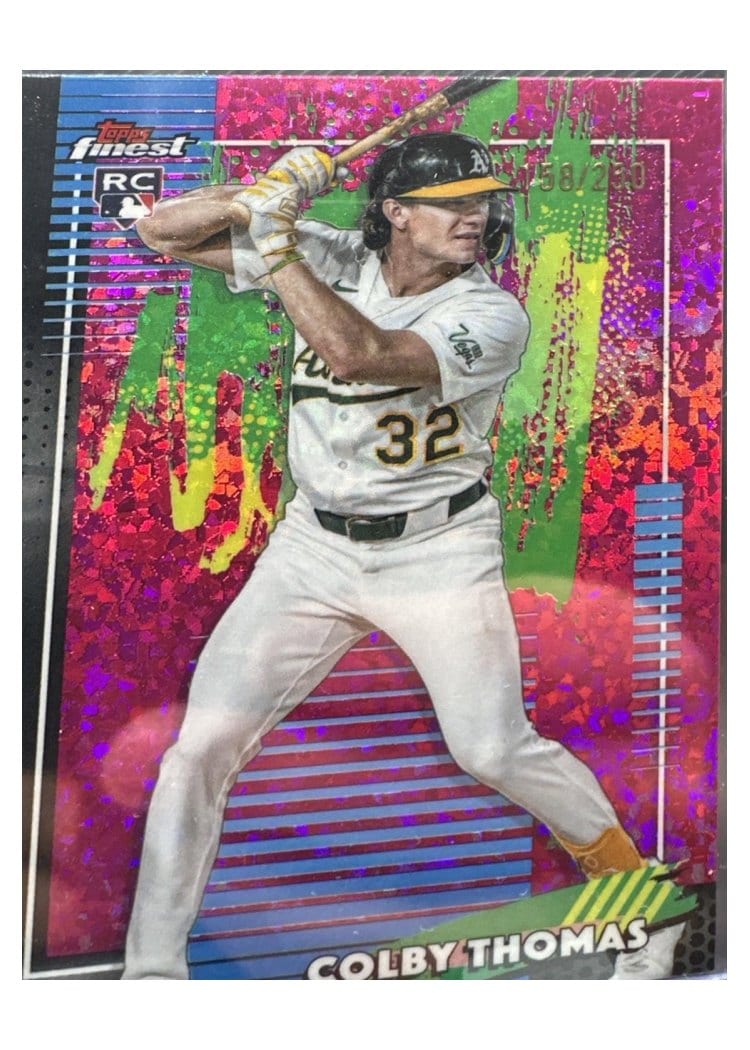 2026 Topps Finest Colby Thomas #75 card