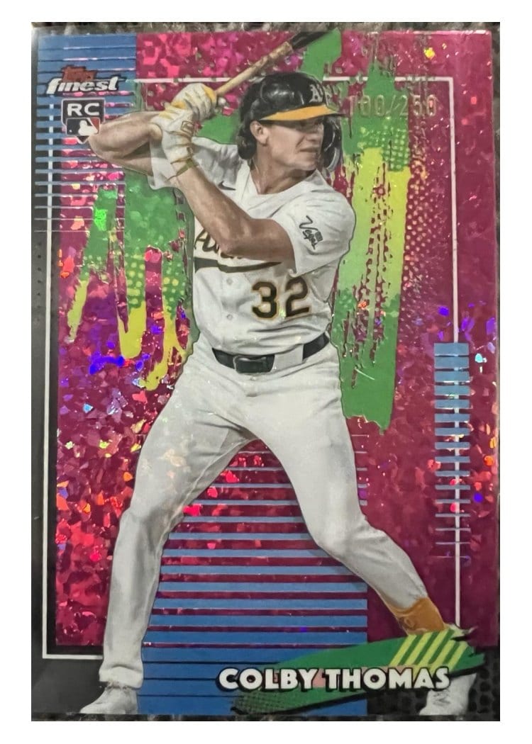 2026 Topps Finest Colby Thomas #75 card