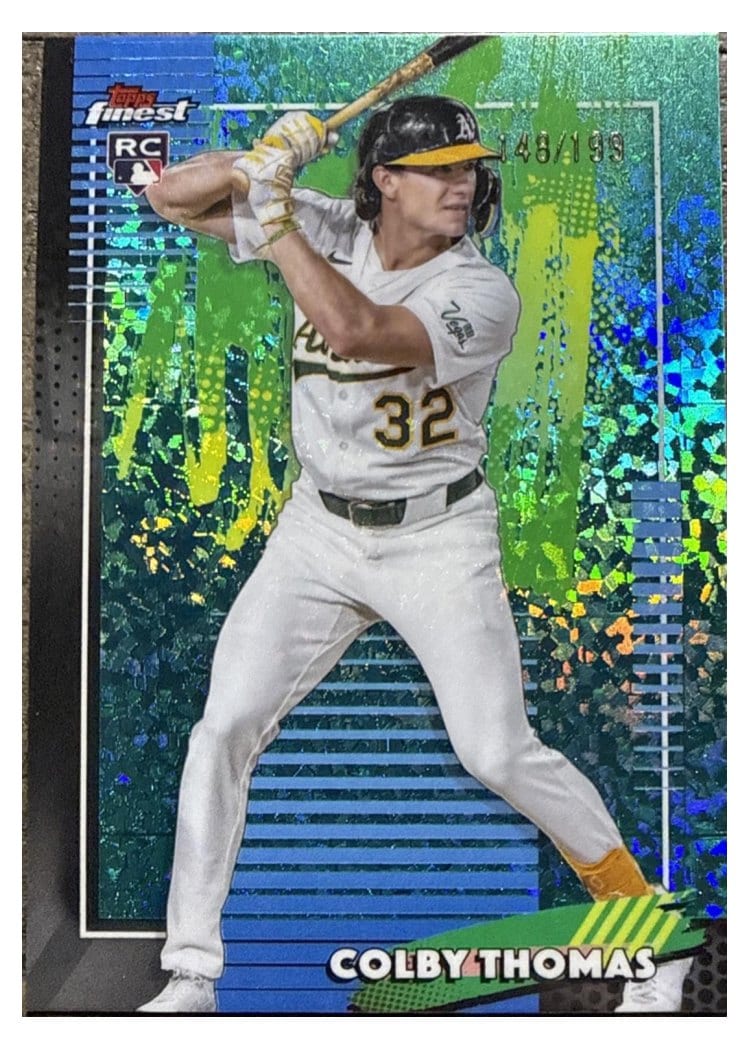 2026 Topps Finest Colby Thomas #75 card