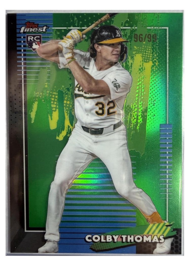 2026 Topps Finest Colby Thomas #75 card