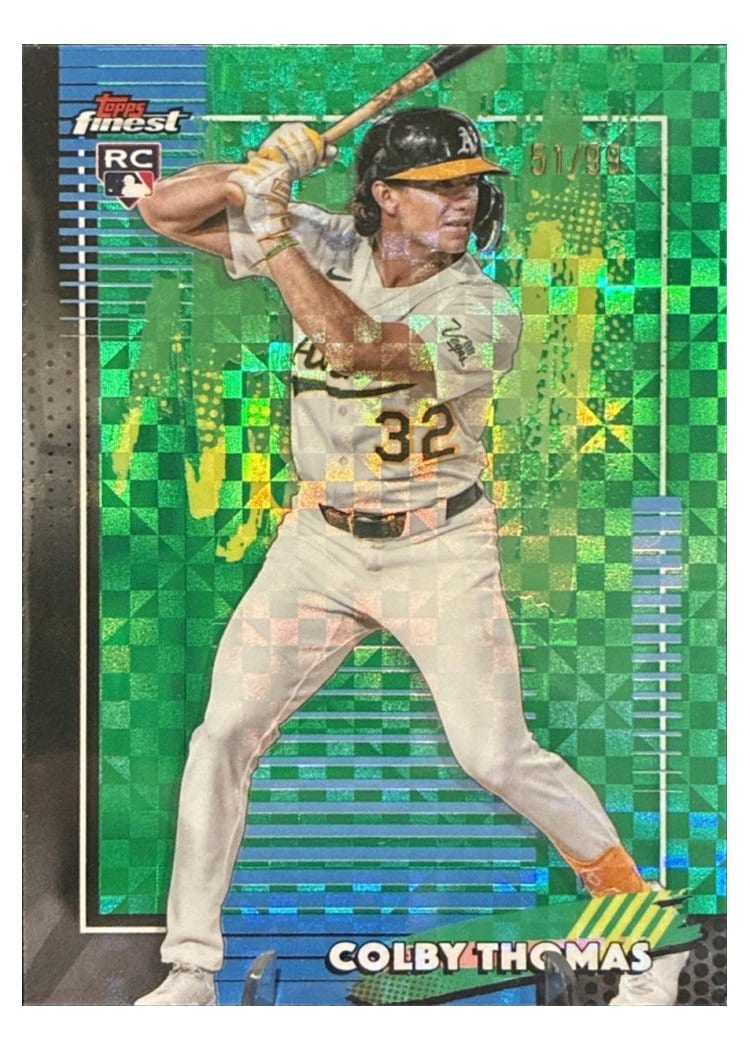 2026 Topps Finest Colby Thomas #75 card