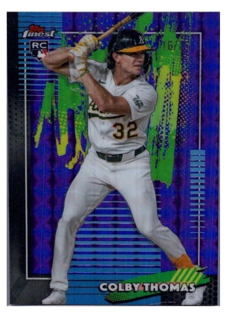 2026 Topps Finest Colby Thomas #75 card