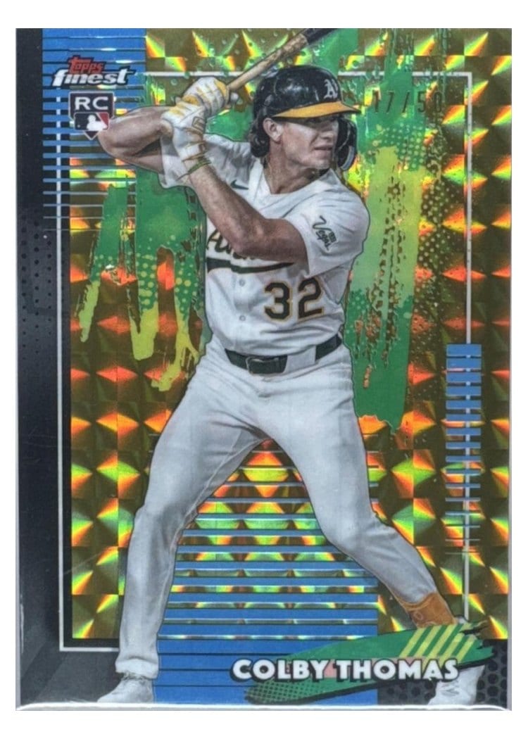 2026 Topps Finest Colby Thomas #75 card