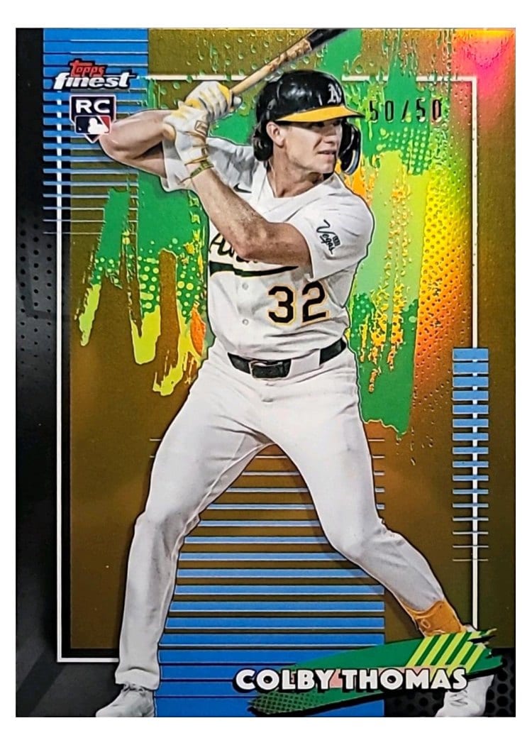 2026 Topps Finest Colby Thomas #75 card