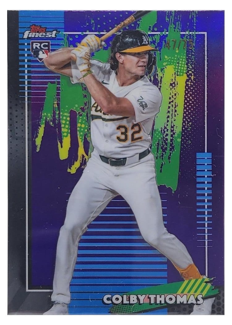 2026 Topps Finest Colby Thomas #75 card