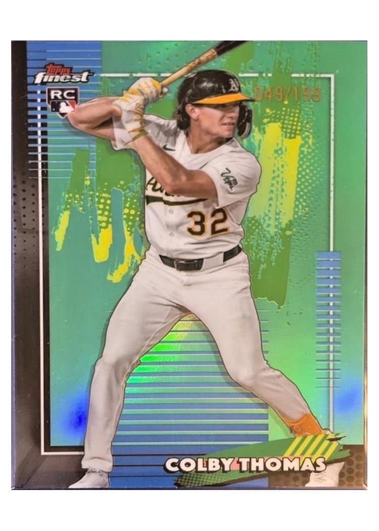 2026 Topps Finest Colby Thomas #75 card