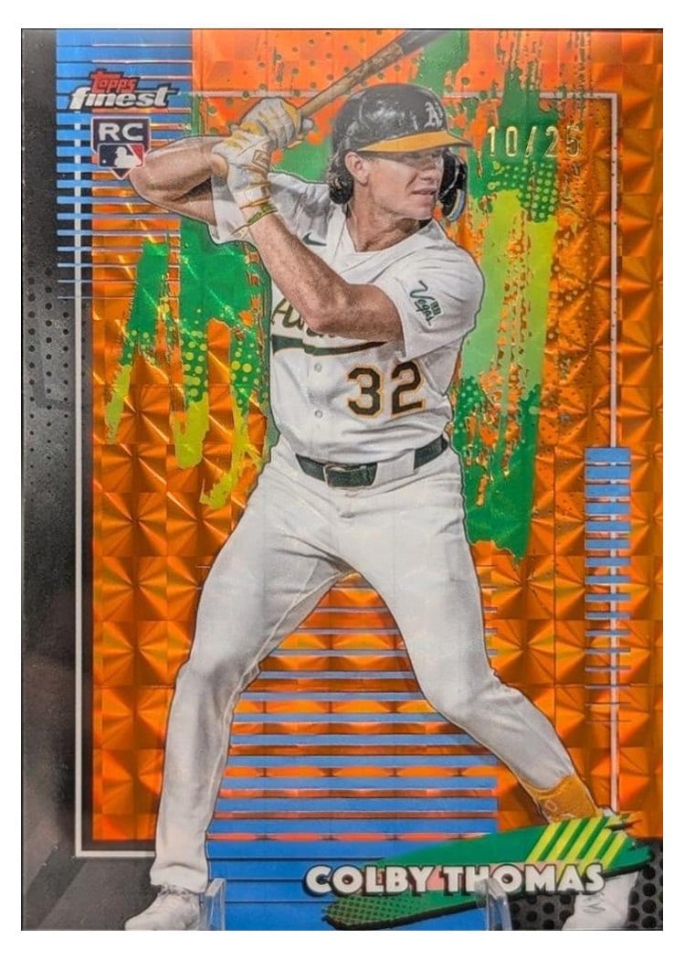 2026 Topps Finest Colby Thomas #75 card