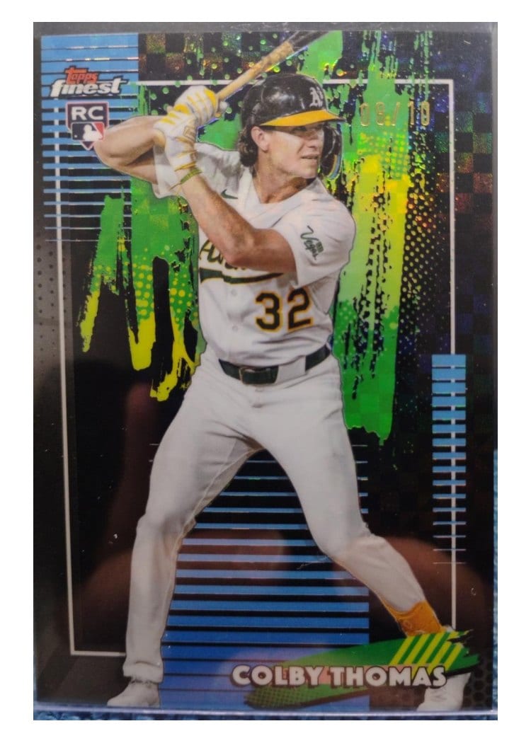 2026 Topps Finest Colby Thomas #75 card