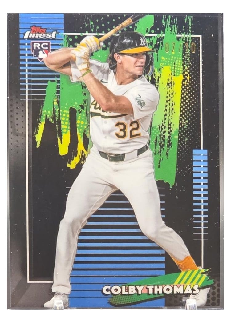 2026 Topps Finest Colby Thomas #75 card