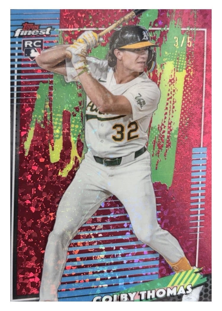 2026 Topps Finest Colby Thomas #75 card