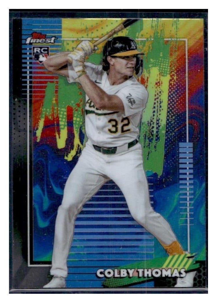 2026 Topps Finest Colby Thomas #75 card