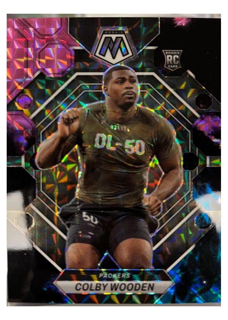 2023 Panini Mosaic Base Set Colby Wooden #303 card