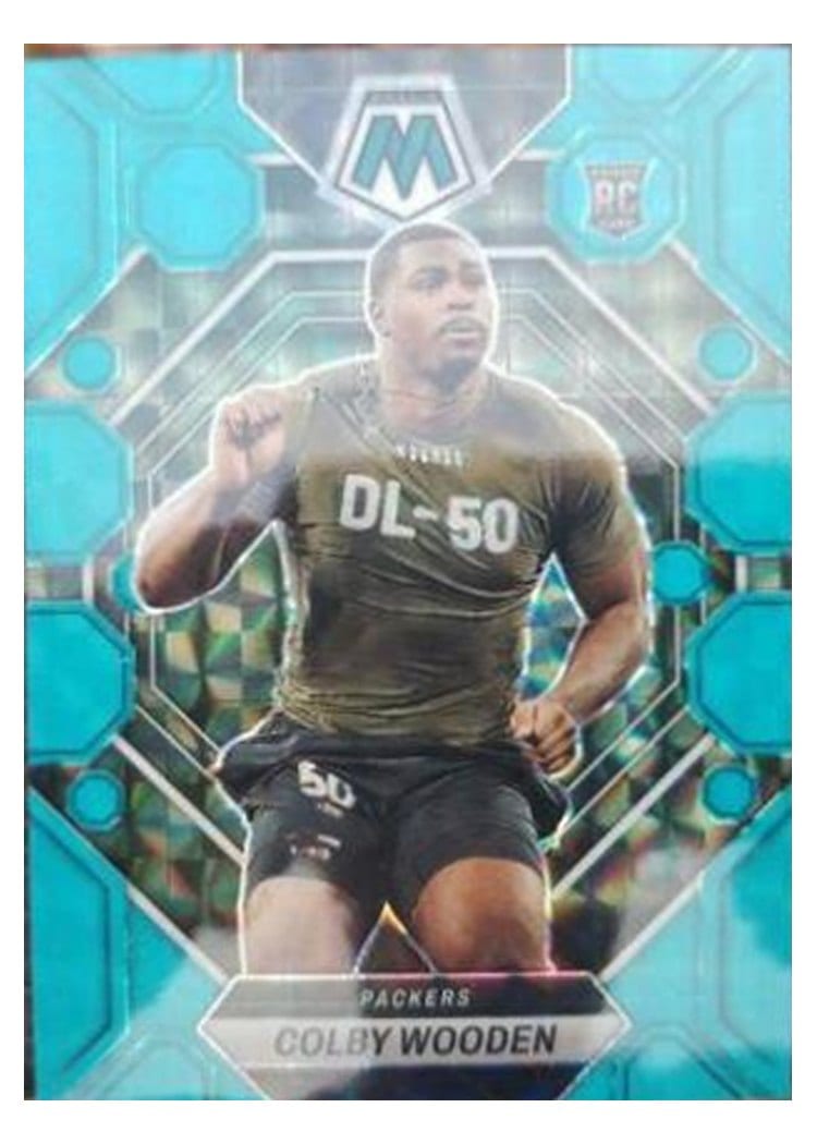 2023 Panini Mosaic Base Set Colby Wooden #303 card