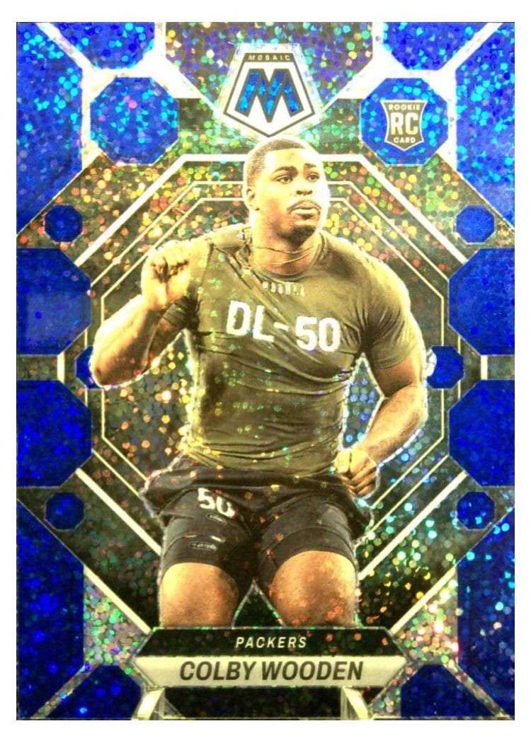 2023 Panini Mosaic Base Set Colby Wooden #303 card
