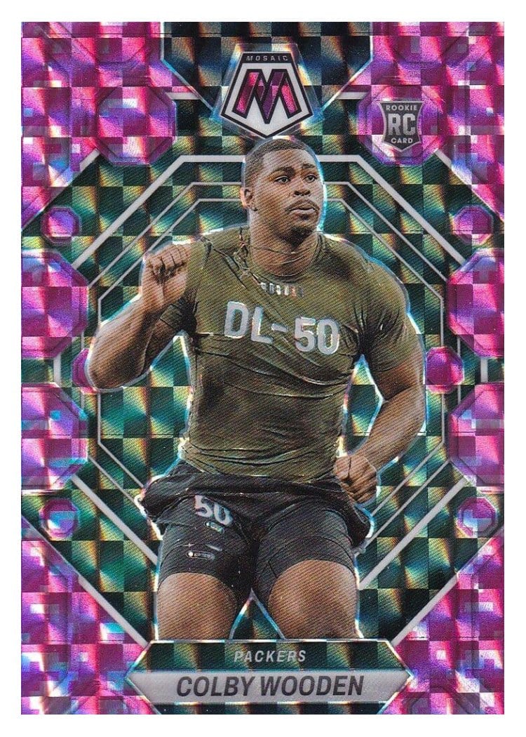 2023 Panini Mosaic Base Set Colby Wooden #303 card