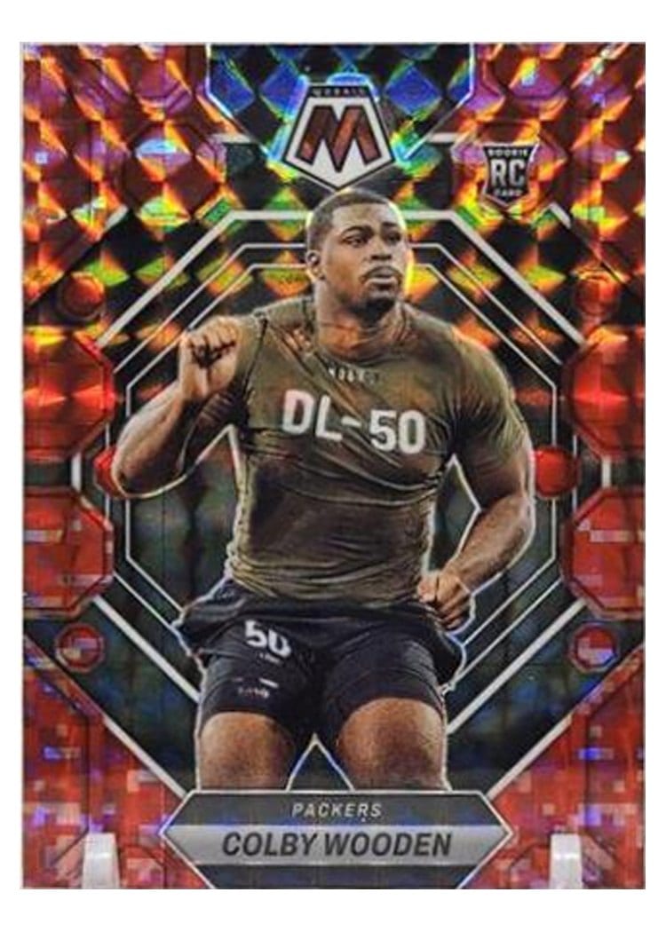 2023 Panini Mosaic Base Set Colby Wooden #303 card