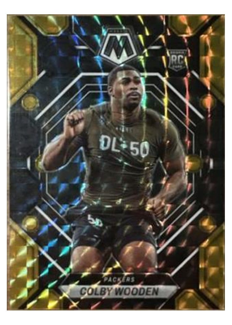 2023 Panini Mosaic Base Set Colby Wooden #303 card
