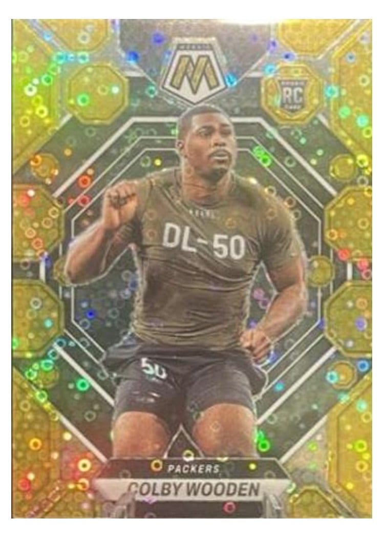 2023 Panini Mosaic Base Set Colby Wooden #303 card