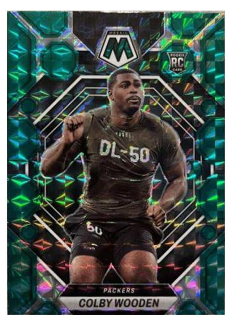 2023 Panini Mosaic Base Set Colby Wooden #303 card