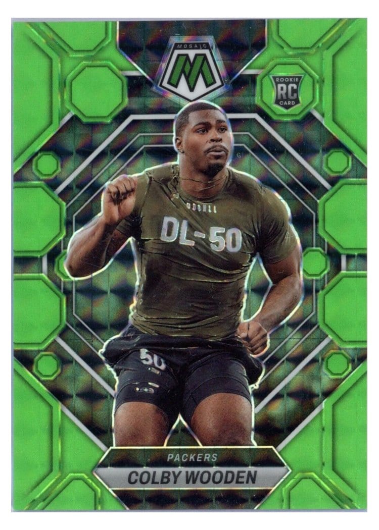 2023 Panini Mosaic Base Set Colby Wooden #303 card