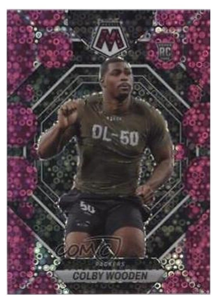 2023 Panini Mosaic Base Set Colby Wooden #303 card