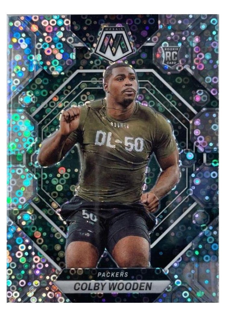 2023 Panini Mosaic Base Set Colby Wooden #303 card