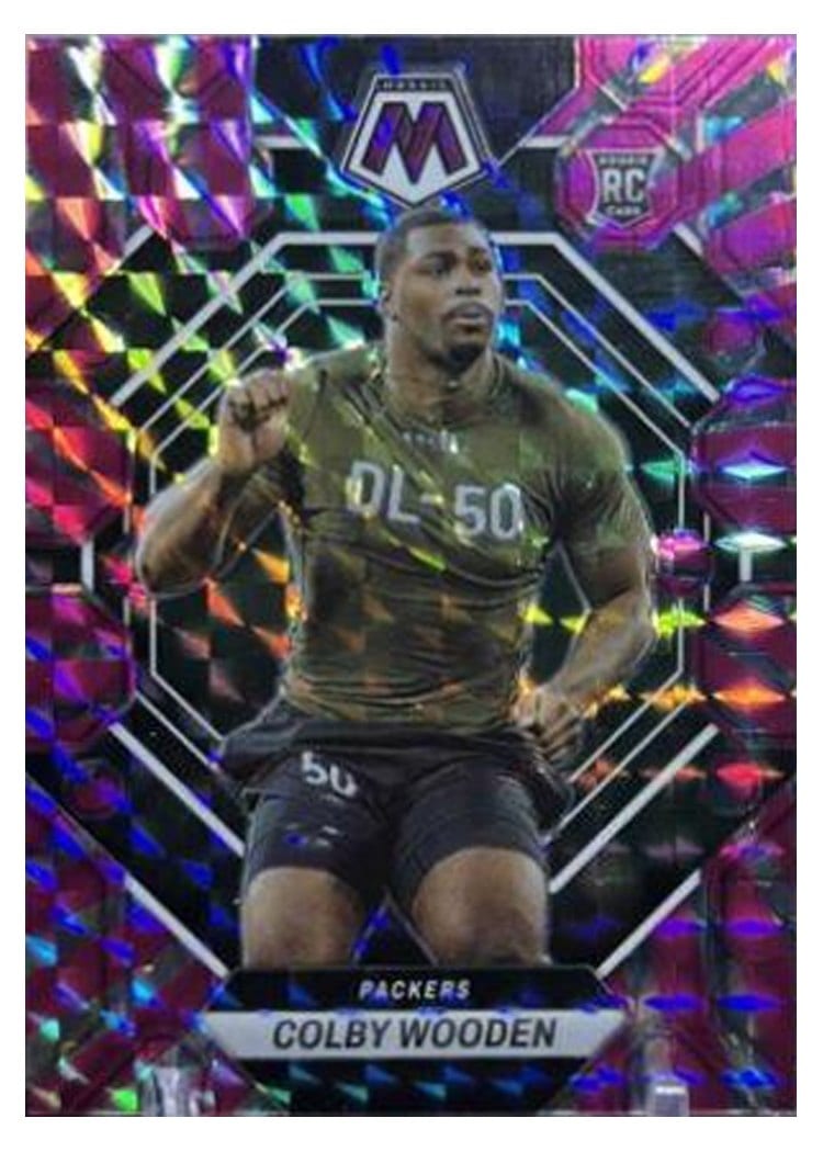 2023 Panini Mosaic Base Set Colby Wooden #303 card