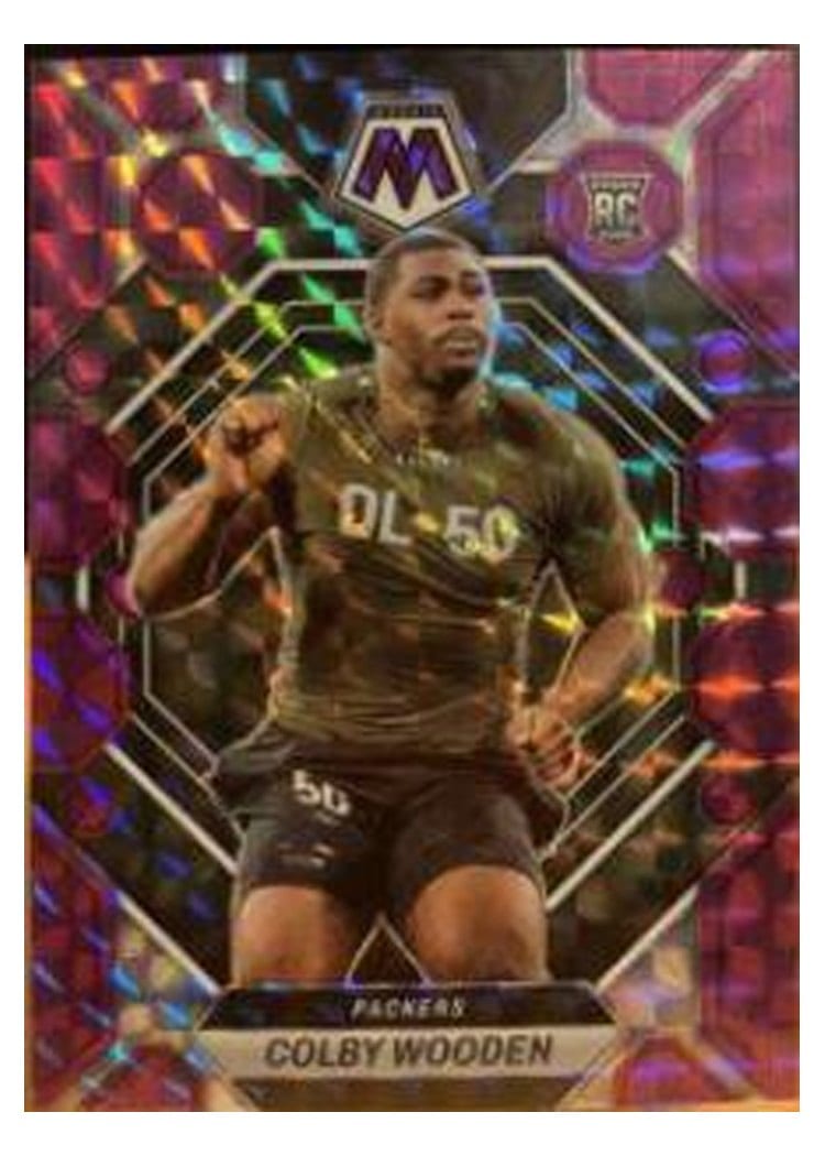 2023 Panini Mosaic Base Set Colby Wooden #303 card