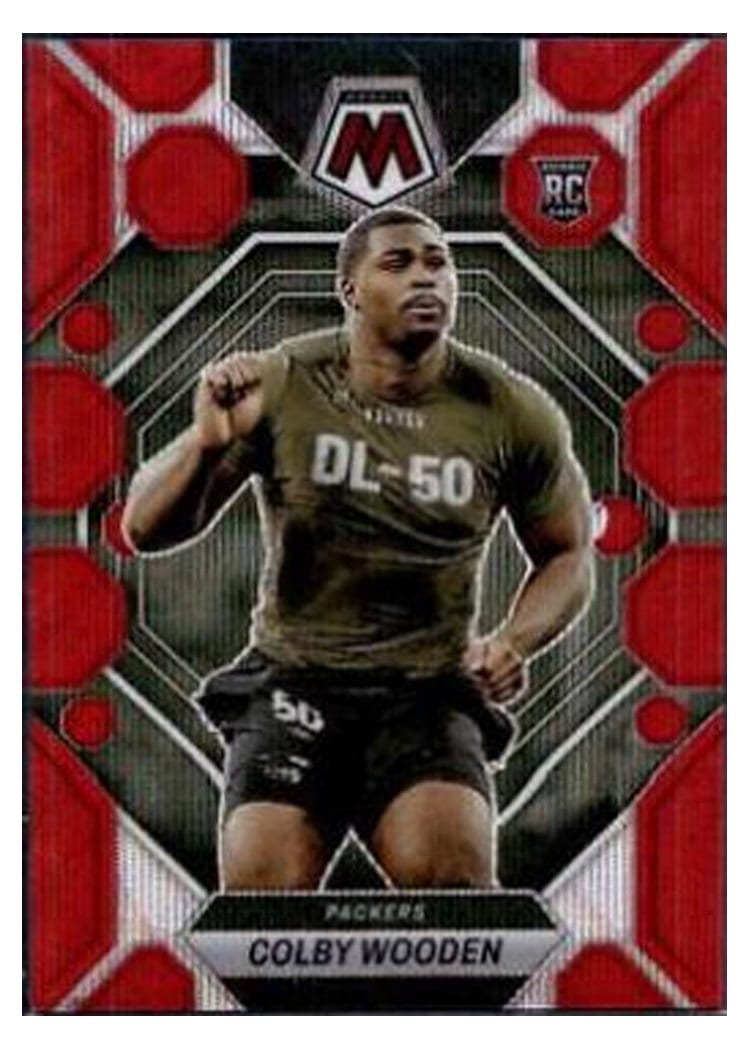 2023 Panini Mosaic Base Set Colby Wooden #303 card