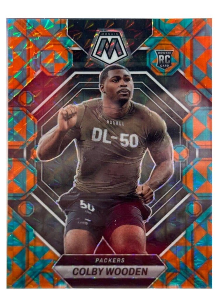 2023 Panini Mosaic Base Set Colby Wooden #303 card