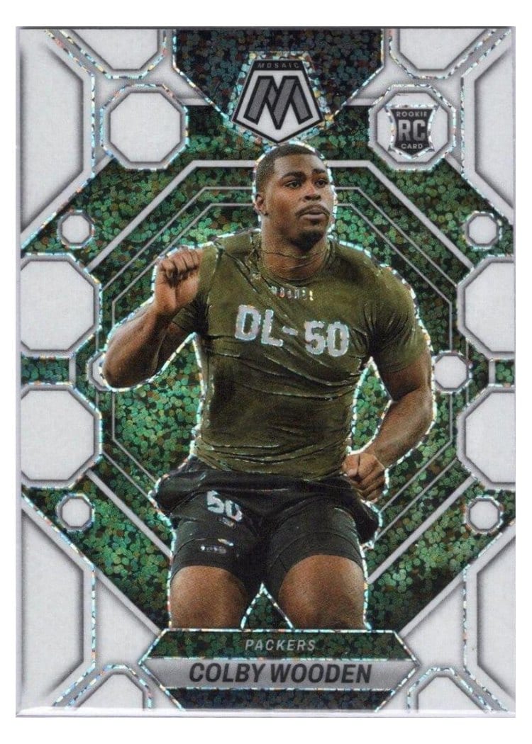 2023 Panini Mosaic Base Set Colby Wooden #303 card