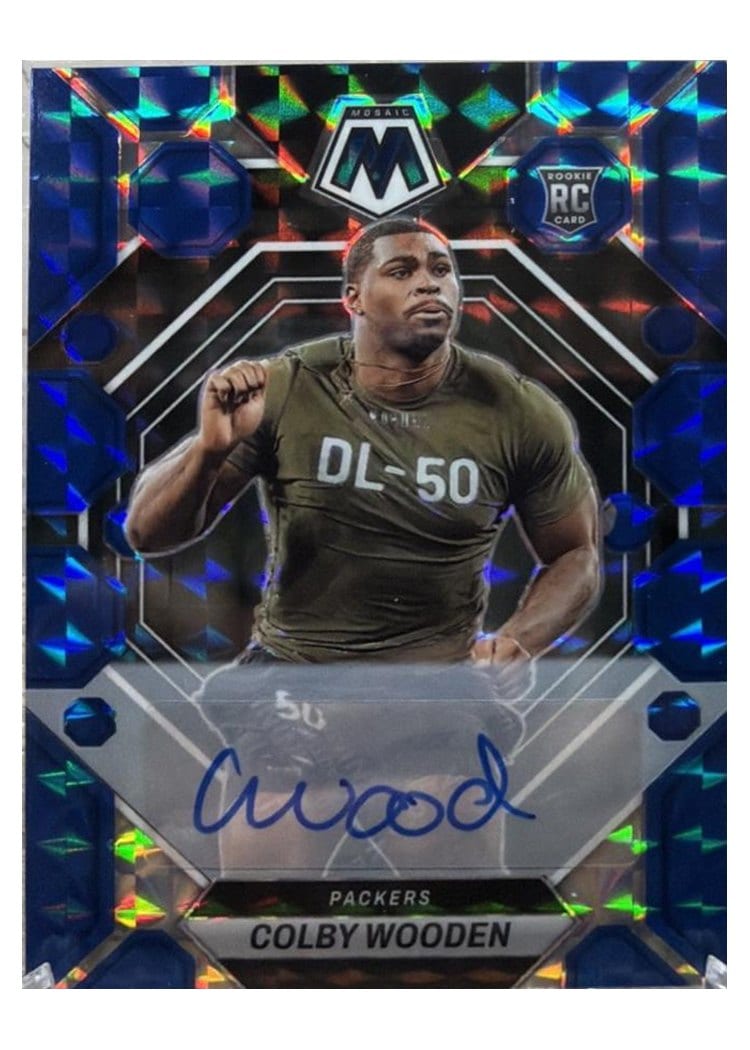 2023 Panini Mosaic Base Set Colby Wooden #303 card