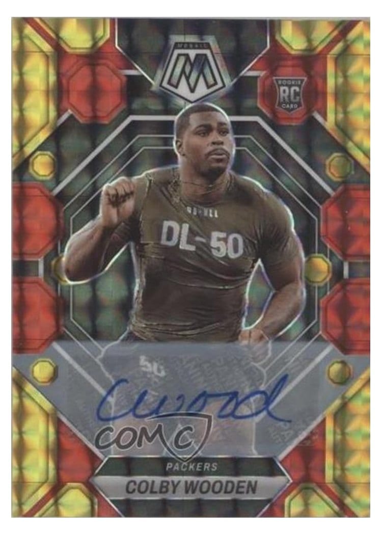 2023 Panini Mosaic Base Set Colby Wooden #303 card