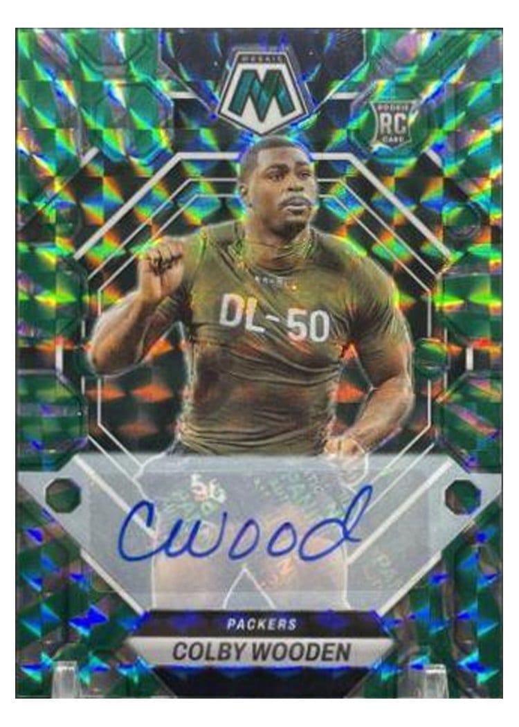 2023 Panini Mosaic Base Set Colby Wooden #303 card