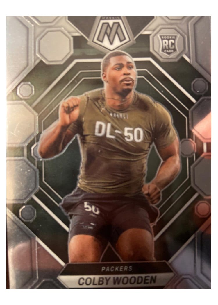 2023 Panini Mosaic Base Set Colby Wooden #303 card