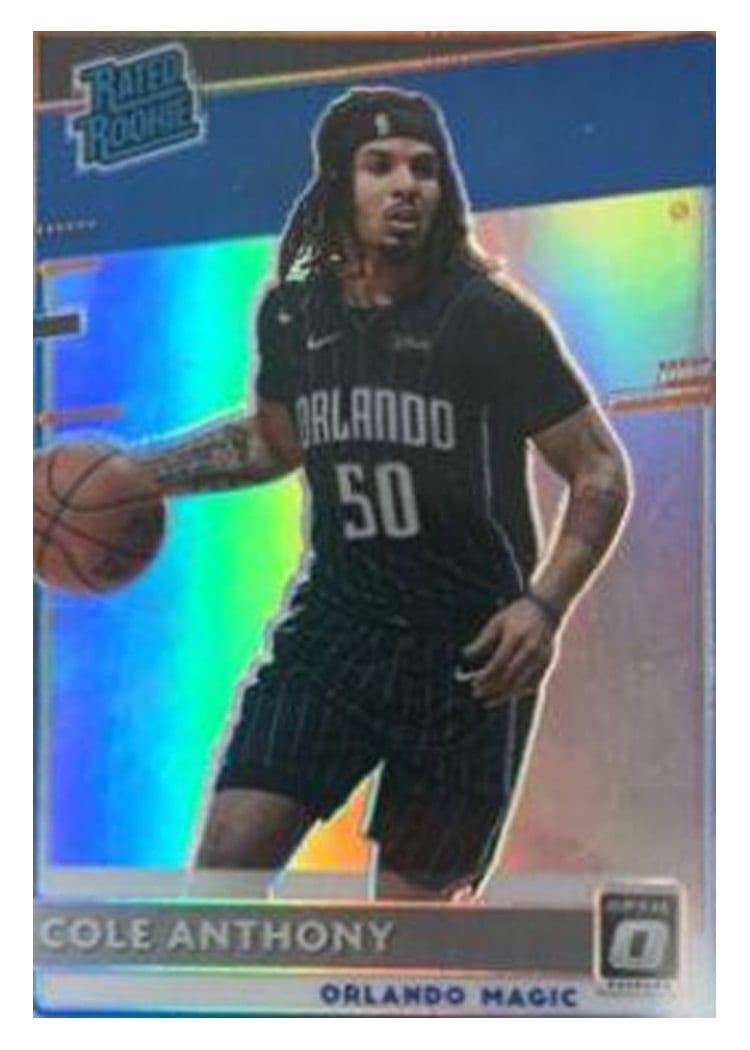 2020-21 Donruss Optic Base Set Cole Anthony #165 card