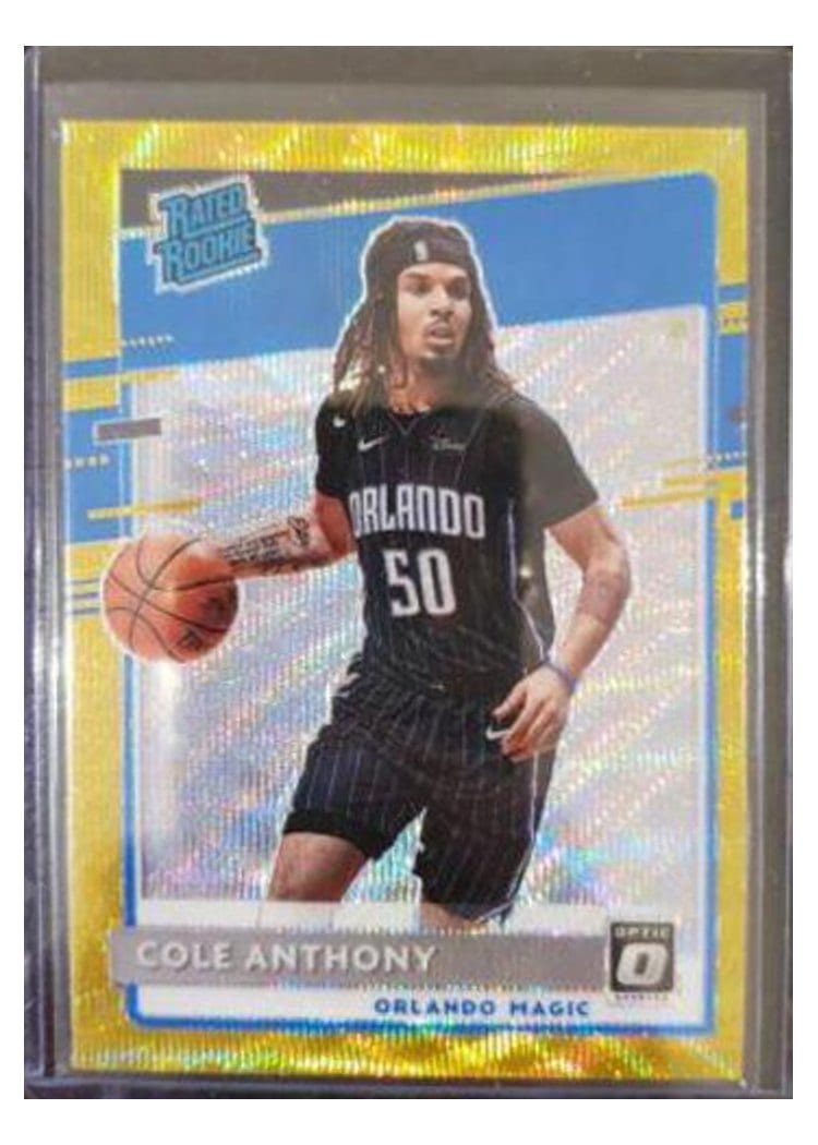 2020-21 Donruss Optic Base Set Cole Anthony #165 card
