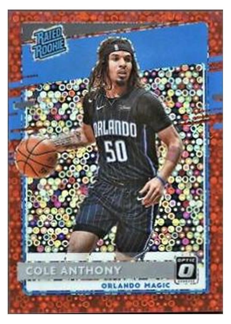 2020-21 Donruss Optic Base Set Cole Anthony #165 card