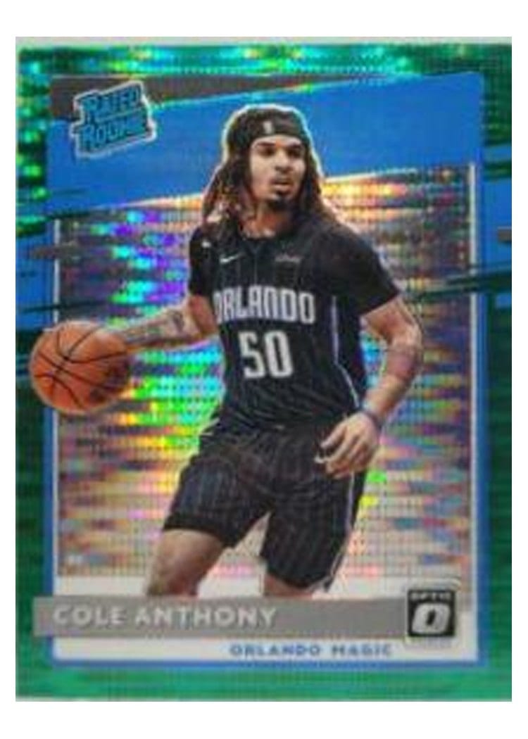 2020-21 Donruss Optic Base Set Cole Anthony #165 card